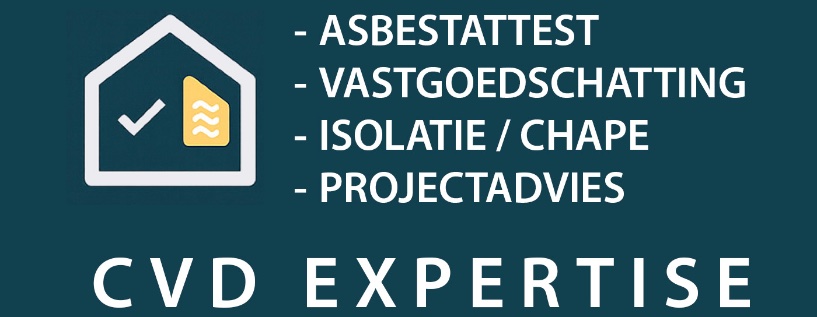 Logo van CVD Expertise, asbestdeskundige uit Melsele